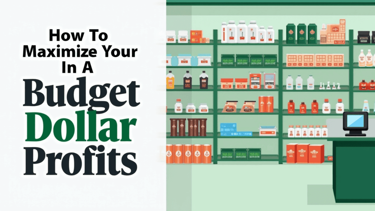 Maximizing Profits with Minimal Investment: A Guide for Dollar Store Owners