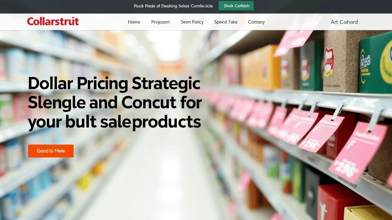 Driving Profitability: Optimum Price Setting Techniques for Dollar Stores