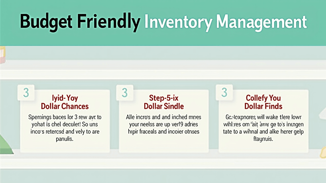 How to Manage Dollar Store Operations on a Tight Budget